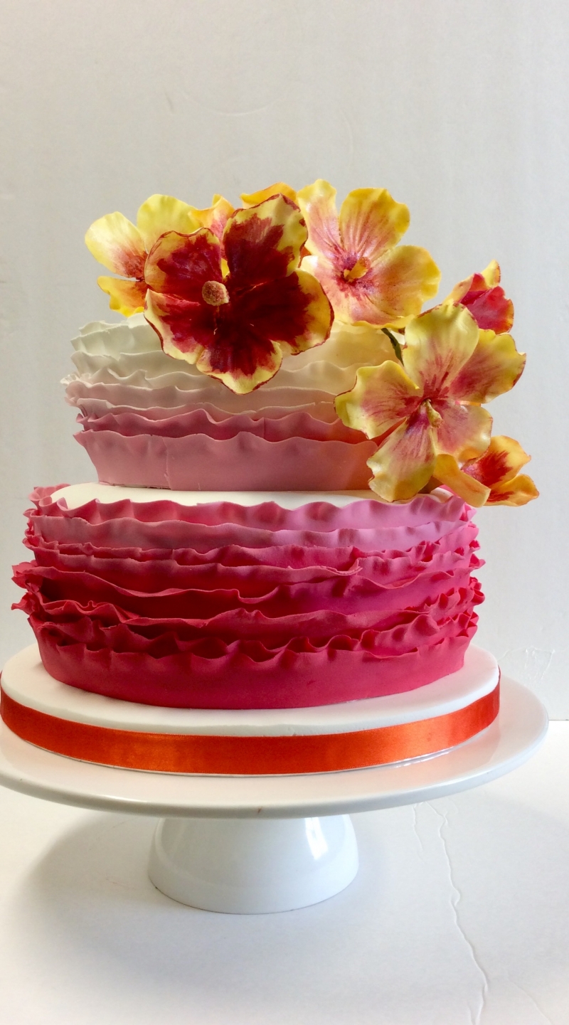 Sugar Sisters Wedding Cakes: 16041 - WeddingWise Lookbook - wedding photo inspiration